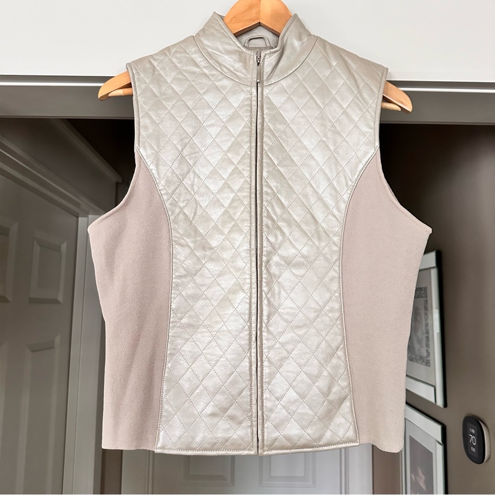 Leather Vest - image 1